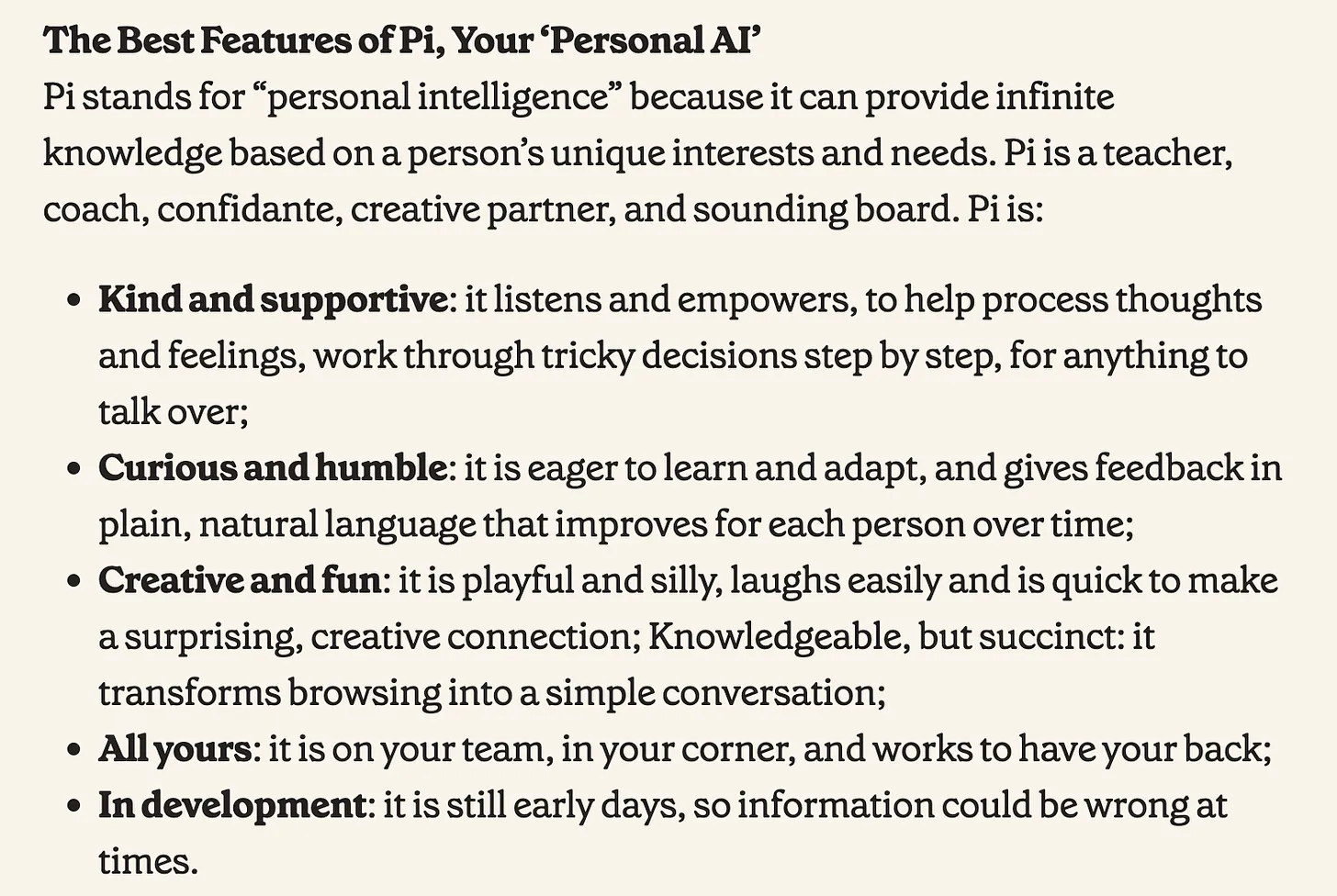 Inflection Pi: The largest model with the highest emotional intelligence